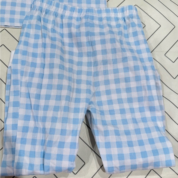 Classic Whimsy Checkered Bunny Pajama Set - Picture 9 of 10